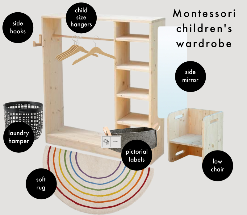 The Hows and Whys of a Montessori Children’s Wardrobe