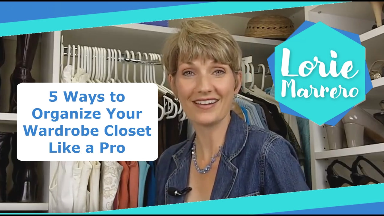 Here are some of Lorie's favorite closet products: Simple Division Garment Organizers:
