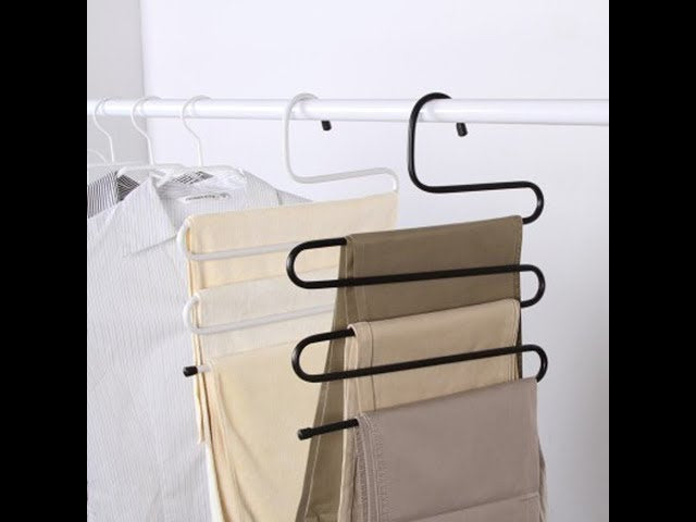Package Content Multi-Purpose Pants Hanger Specification: * Colour: COLOR AS PER AVAILBILITY * Material: Stainless Steel, Better than other lightweight ...