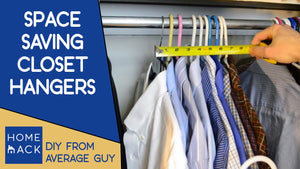 Interested in saving closet space then use these wonder hangers