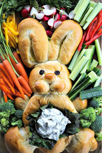 Easter Bunny Bread is a longstanding tradition in our family and my kids look forward to it even more than their Easter baskets! You can make it with frozen bread dough or with any homemade sandwich or shapeable bread dough