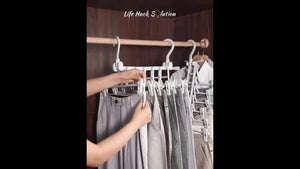 Your wardrobe is too packed/ unorganised? Keep your clothes organised and wrinkle free with this life hack product! SHOP NOW: ...