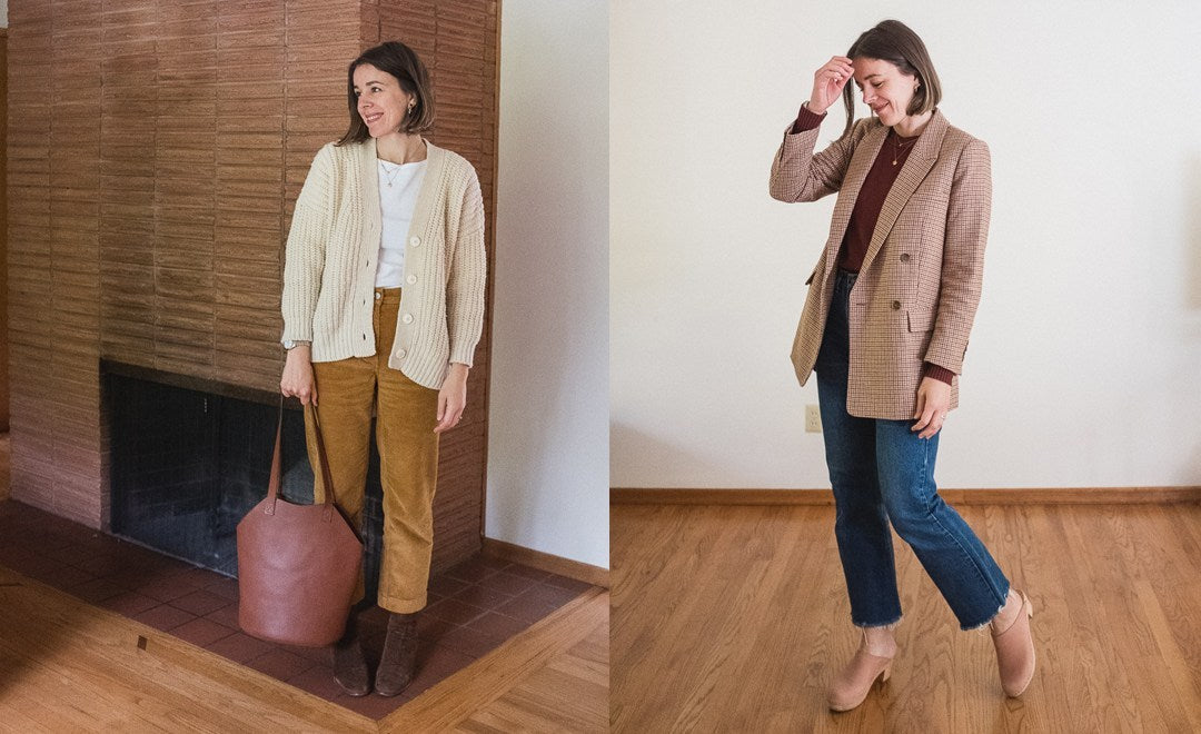 After a summer and early fall of experimenting with different ways to document what I’m wearing, I’m excited to go back to what I know and love – creating weekly outfit round-ups! I like having a week’s worth of outfits all in one place