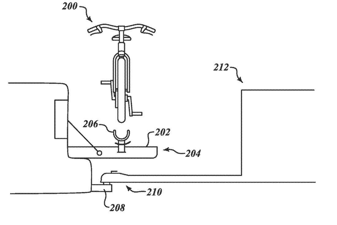 Rivian Tailgate Bike Rack: Patent Reveals Clever Design for Electric Truck