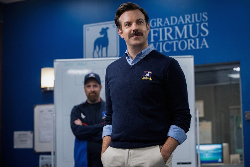 You can now buy the famous 'Ted Lasso’ navy sweater and more