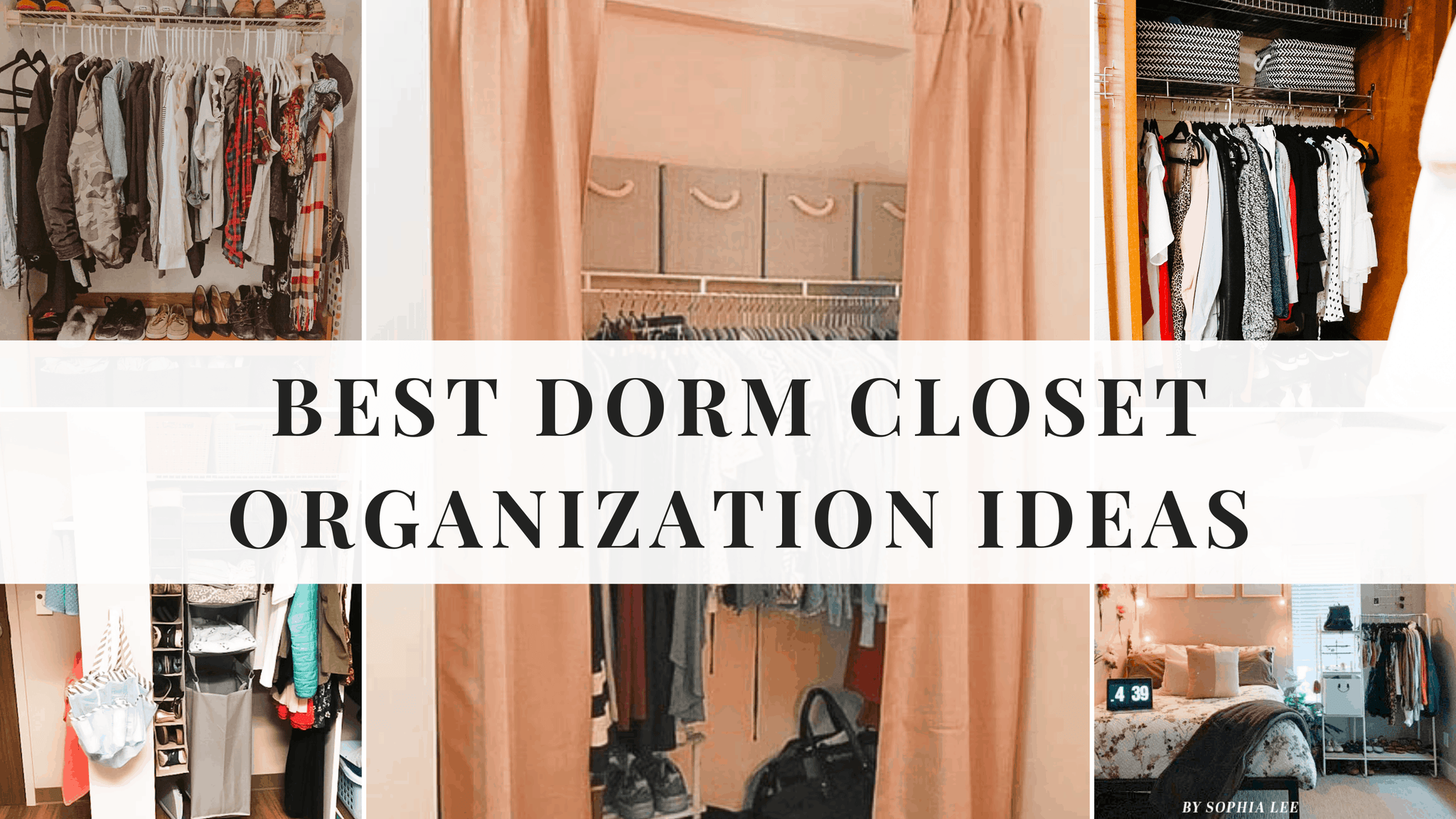 19 Genius Dorm Closet Organization Ideas That Will Change Your Life