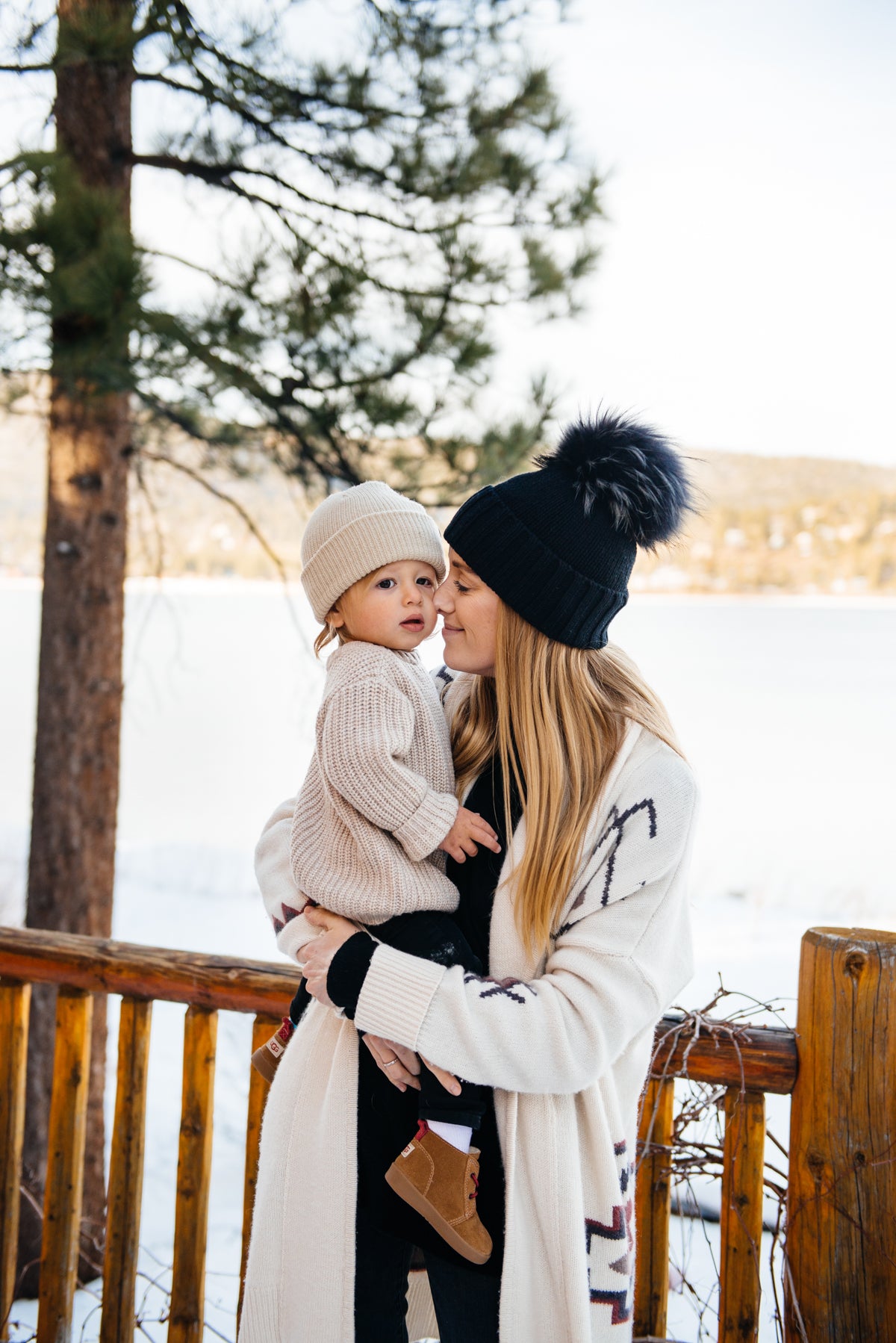 Big Bear with Otis // Toddler Tips for a Snow Weekend