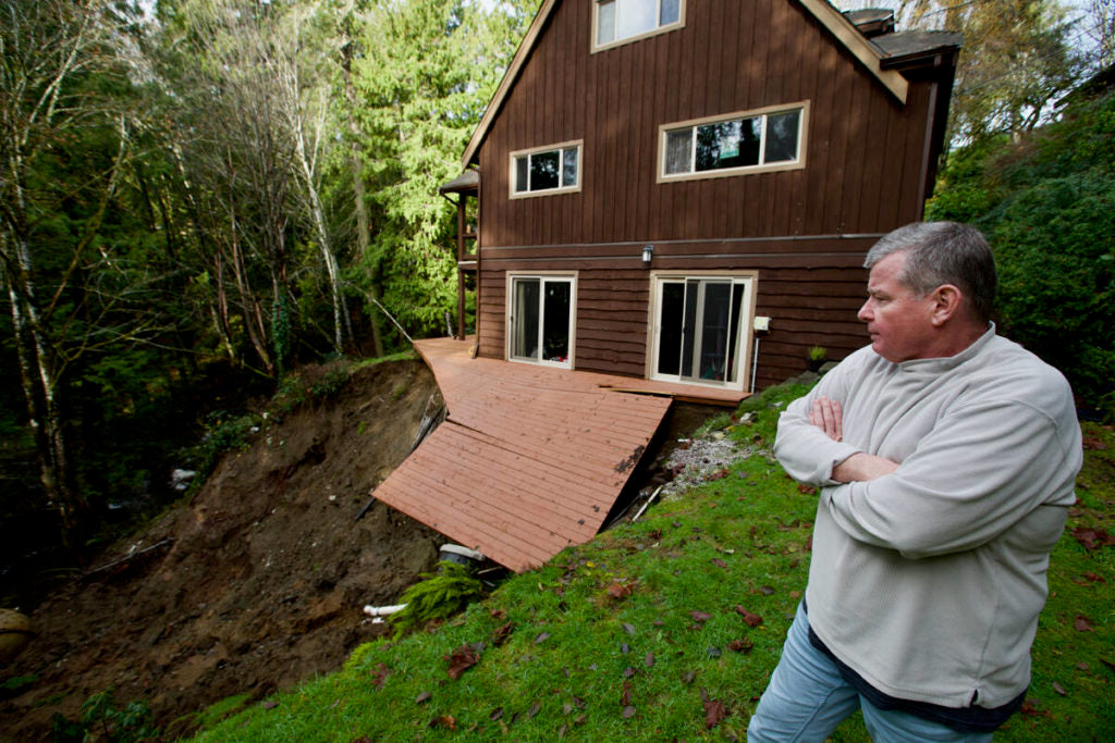 Flood-battered Langford residents worry next storms could spell disaster
