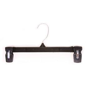 12 Recycled -Black Plastic- Pinch Grip Clip Hangers (Box Of 200) #1